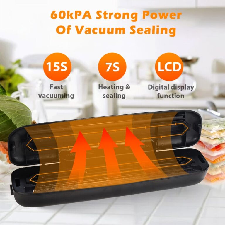 SaengQ aferidor do vácuo máquina de embalagem aferidor do vácuo alimentos com livre 10pcs sacos vácuo doméstico selagem alimentos a vácuo - Image 2
