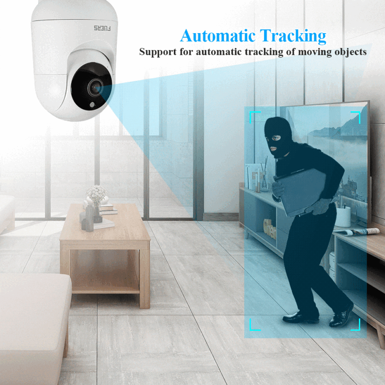 Fuers 5MP Câmera IP Tuya Smart Home Interior WiFi Câmera de Vigilância Sem Fio Rastreamento Automático CCTV Segurança Bebê Pet Monitor - Image 4