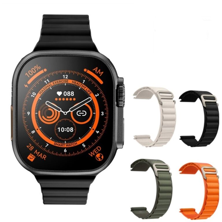NOVO Smart Watch Ultra Series 8 NFC 49MM Masculino Feminino Smartwatch Bluetooth Chamada à prova d'água Carregamento sem fio Tela HD para Apple - Image 6