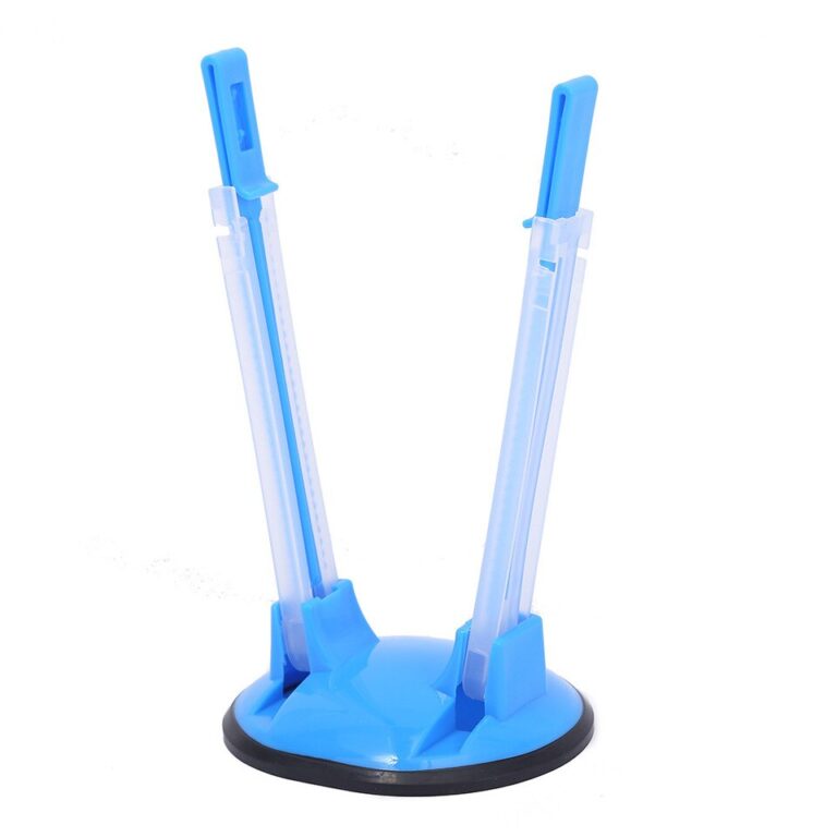 Ajustável antiderrapante Ziplock suporte para bolsa de armazenamento Clipe para mãos livres de plástico Saco para sanduíches Saco Racks Utensílios de cozinha - Image 4
