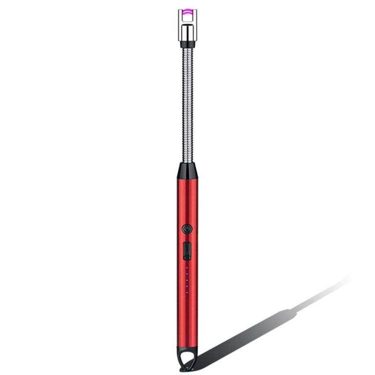 Cozinha à prova de vento Isqueiro elétrico USB Vela longa Churrasco Fogão a gás Pistola de ignição Camping Arco recarregável Isqueiro de plasma sem chama - Image 4