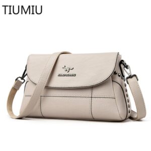 Bolsas Mensageiro Femininas Brancas de Luxo Bolsas Femininas de Couro Pequenas Bolsas Transversais Para Mulheres Bolsas de Ombro Estilistas de Marcas Famosas Novo