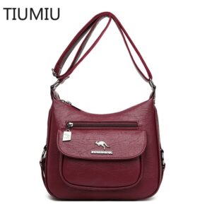 Bolsas de luxo TIUMIU Bolsas femininas de designer bolsas de couro macio para mulheres bolsa mensageiro crossbody bolsa feminina bolsa de ombro vintage