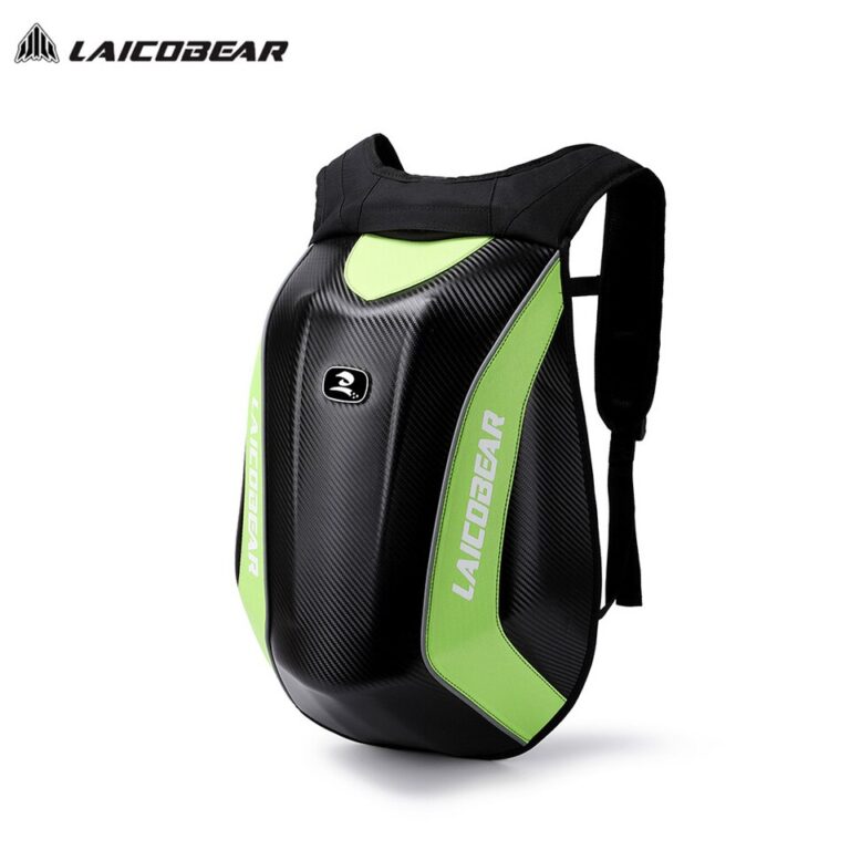 Mochila de carbono para motociclista, à prova d'água, para capacete, mochila expansível para moto Mach, acessórios para mala de motociclista - Image 4