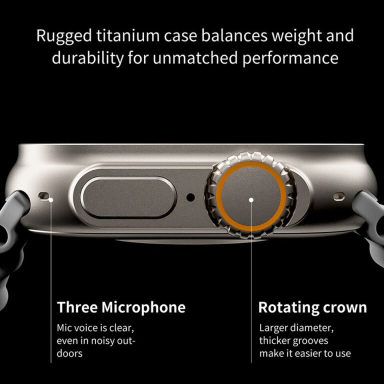 NOVO Smart Watch Ultra Series 8 NFC 49MM Masculino Feminino Smartwatch Bluetooth Chamada à prova d'água Carregamento sem fio Tela HD para Apple - Image 17