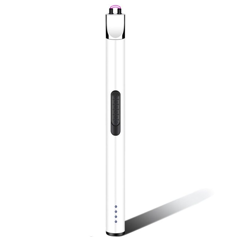 Mini isqueiro elétrico de pulso elétrico sem chama, vela recarregável USB, fogão a gás, pistola de ignição, caixa de presente - Image 4