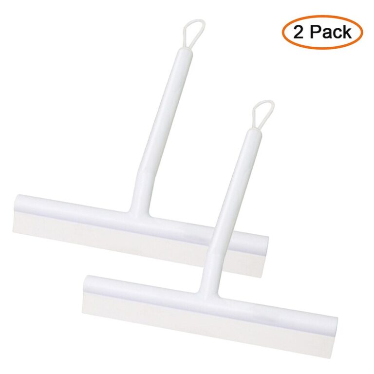 Rodo de chuveiro limpador de vidro raspador rodo de chuveiro limpador com suporte de silicone espelho de banheiro raspador limpeza de vidro - Image 7