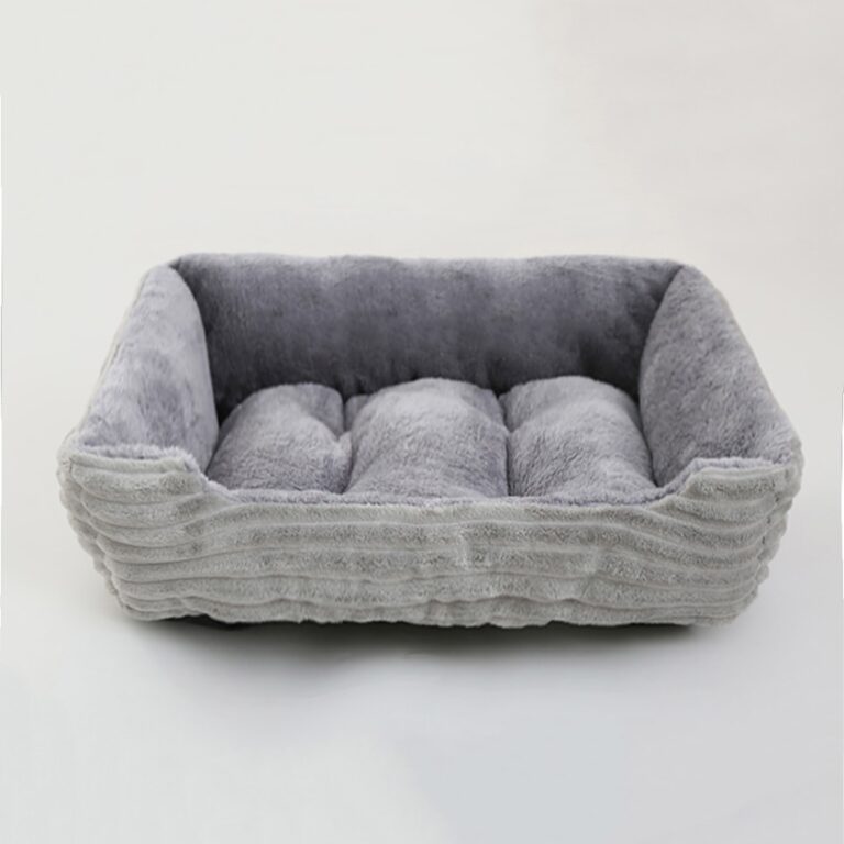 Cama para cachorro, gato, quadrada, de pelúcia, canil, médio, pequeno, sofá-cama, almofada para animais de estimação, calmante, cama para cães, casa, suprimentos para animais de estimação, acessórios - Image 15
