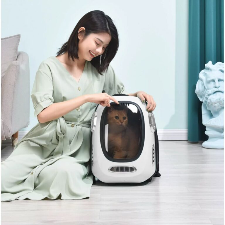 Mochila inteligente para animais de estimação para gatos, cães pequenos e filhotes de até 7.700 quilos, controle de temperatura inteligente, habilitado para aplicativo - Image 7