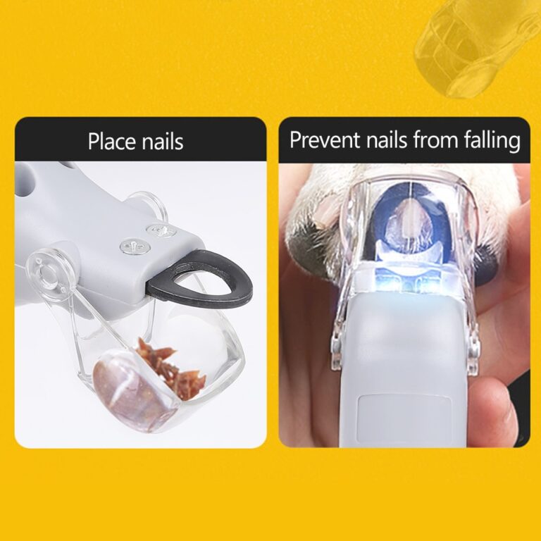 Cortador de unhas profissional para animais de estimação, tesoura, cão, gato, garra, cortador de unhas, tesoura, luz LED, aparador de unhas para animais, suprimentos para animais de estimação - Image 4