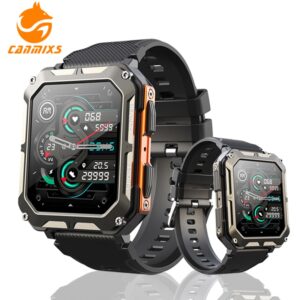 Relógio inteligente CanMixs IP68 à prova d'água para mulheres smartwatch para homens Calculadora Bluetooth Chamada Relógios esportivos Android iOS Rastreador de fitness