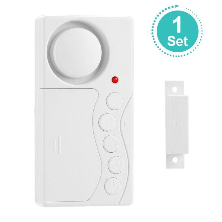 Sensor de abertura de porta Hollarm Temporizador sem fios Alarme de porta Anti-roubo Porta Janela Alarme de segurança Frigorífico Sensor de porta - Image 6