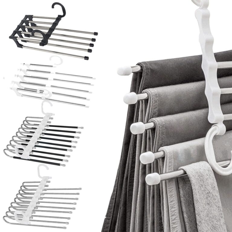 Calças dobráveis de armazenamento multifuncional cabide para calças cabide organizador roupas cabides economizar espaço guarda-roupa armários quarto