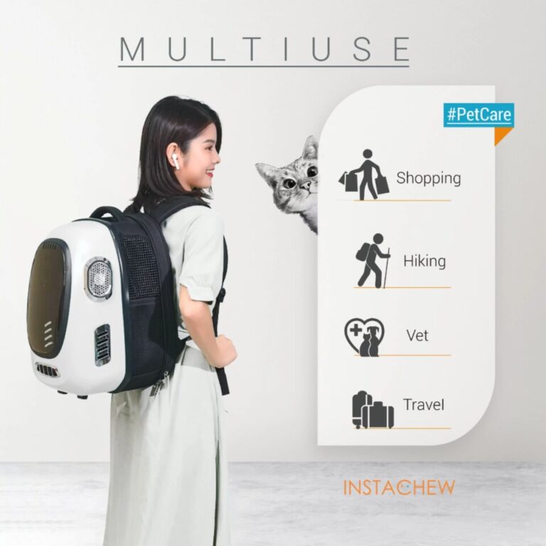 Mochila inteligente para animais de estimação para gatos, cães pequenos e filhotes de até 7.700 quilos, controle de temperatura inteligente, habilitado para aplicativo - Image 6