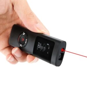 Medidor de distância a laser portátil, ferramenta de medida digital, medidor de distância, display lcd, fita laser ip54 com medição em tempo real