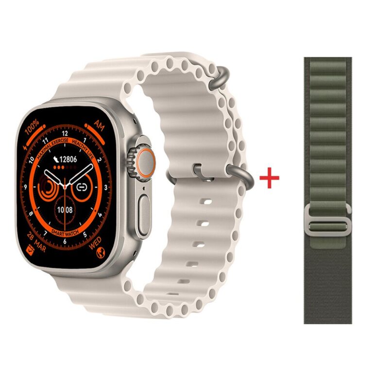 NOVO Smart Watch Ultra Series 8 NFC 49MM Masculino Feminino Smartwatch Bluetooth Chamada à prova d'água Carregamento sem fio Tela HD para Apple - Image 11