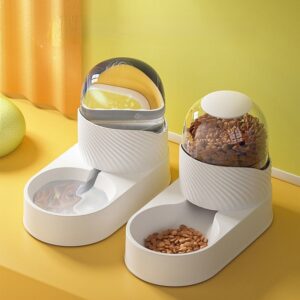 Alimentador automático para animais de estimação de grande capacidade 2L/3,5L Reabastecimento por gravidade Dispensador de água para cães e gatos Suprimentos para animais de estimação