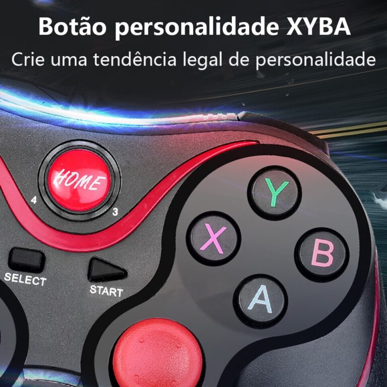 Gamepad sem fio X3 Controlador de joystick sem fio T3 Bluetooth Suporte Gamepad para telefone Android PC Switch/Acessórios PS3 - Image 6