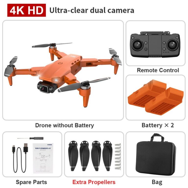 L900 PRO GPS Drone 4K HD Profissional Câmera Dupla Estabilização Aérea Motor Sem Escova Dobrável Quadcopter Helicóptero RC 1200M - Image 23