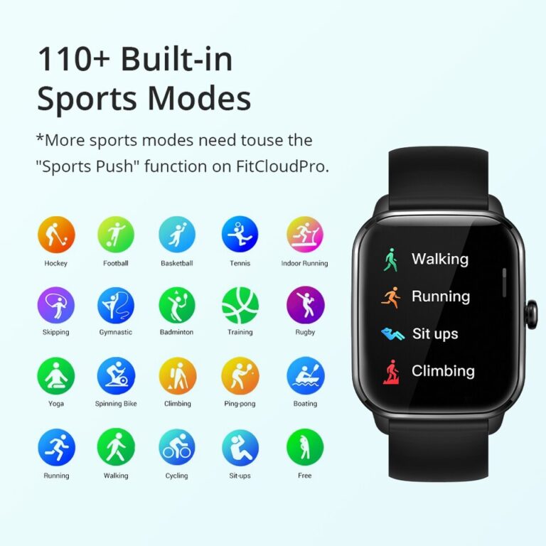 COLMI C61 Smartwatch 1,9 polegadas Tela Cheia Bluetooth Chamada Frequência Cardíaca Monitor de Sono 100+ Modelos Esportivos Relógio Inteligente Para Homens Mulheres - Image 6