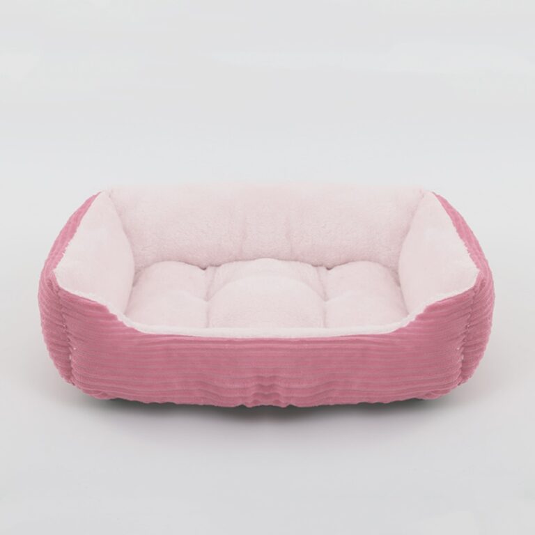 Cama para cachorro, gato, quadrada, de pelúcia, canil, médio, pequeno, sofá-cama, almofada para animais de estimação, calmante, cama para cães, casa, suprimentos para animais de estimação, acessórios - Image 2