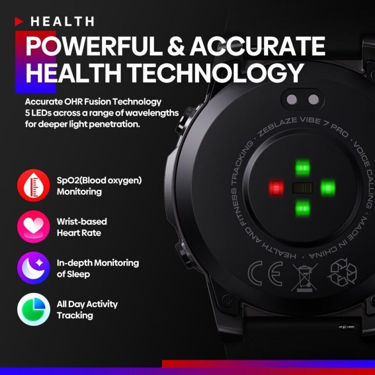 Relógio inteligente para chamadas de voz Zeblaze VIBE 7 PRO Tela AMOLED de 1,43 polegadas Chamadas telefônicas de alta fidelidade Relógio de resistência de nível militar - Image 3