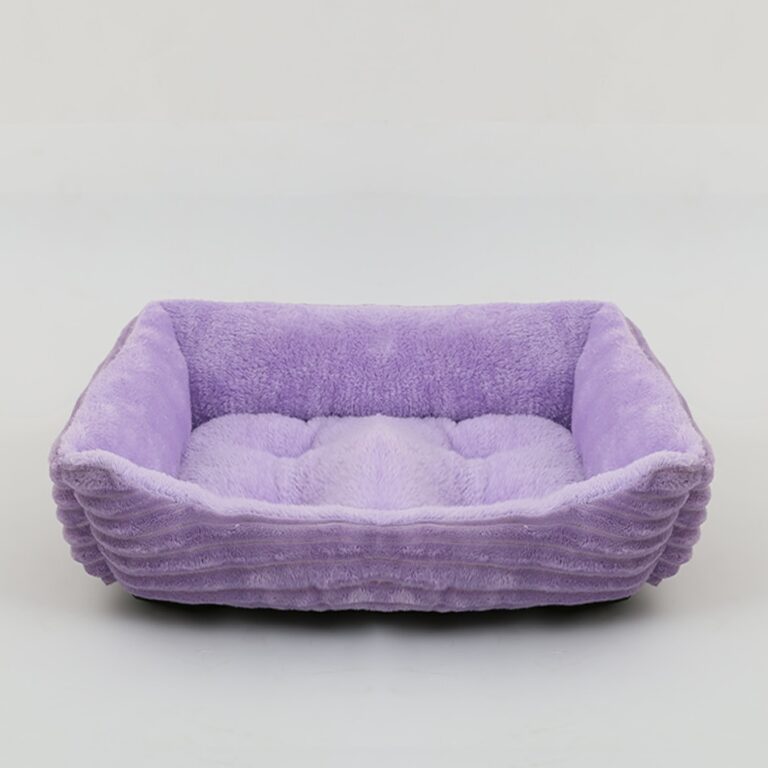 Cama para cachorro, gato, quadrada, de pelúcia, canil, médio, pequeno, sofá-cama, almofada para animais de estimação, calmante, cama para cães, casa, suprimentos para animais de estimação, acessórios - Image 6