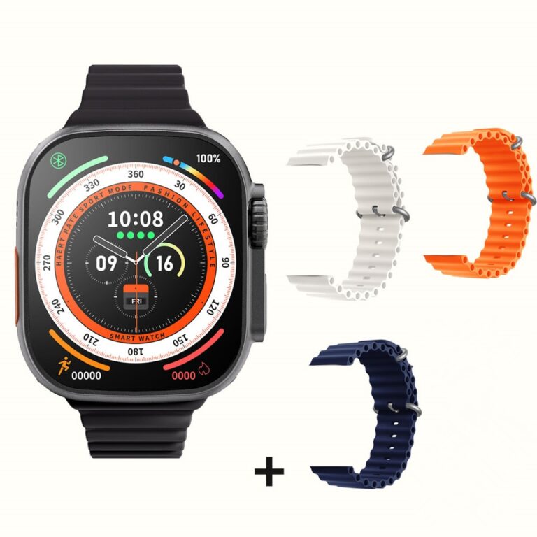 NOVO Smart Watch Ultra Series 8 NFC 49MM Masculino Feminino Smartwatch Bluetooth Chamada à prova d'água Carregamento sem fio Tela HD para Apple - Image 8