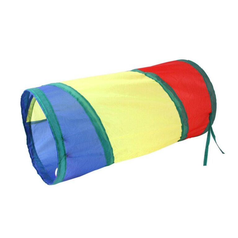 Pet Tunnel Toy Dobrável Cat Rainbow Três Canais Treinamento Brinquedos Interativos Pet Self Entertainment Brinquedos Engraçados Suprimentos para Gatos - Image 7