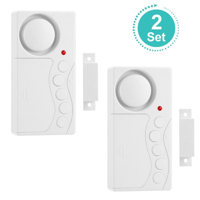 Sensor de abertura de porta Hollarm Temporizador sem fios Alarme de porta Anti-roubo Porta Janela Alarme de segurança Frigorífico Sensor de porta - Image 5