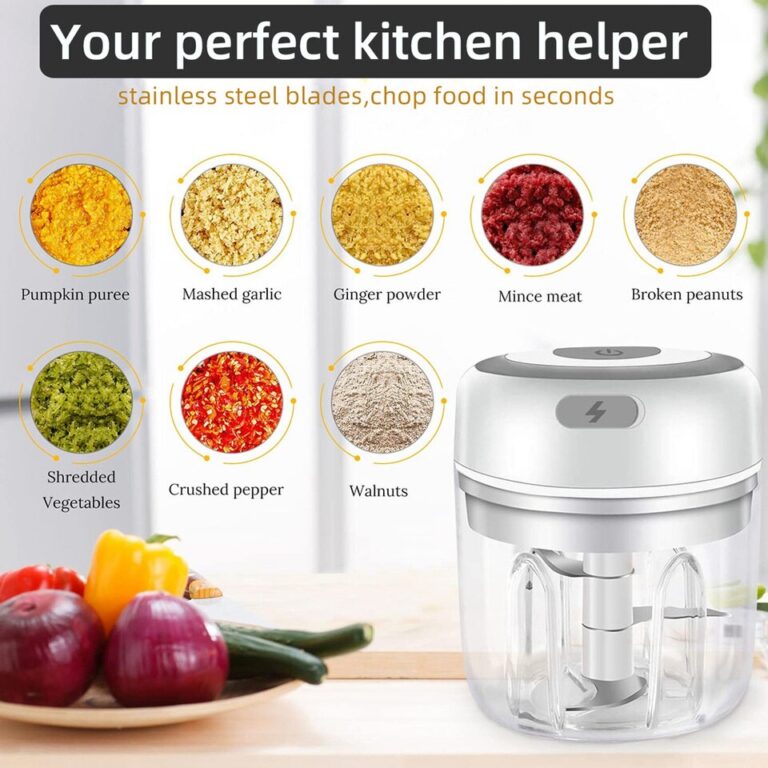 Cozinha elétrica picador de alimentos mini triturador alho triturador usb portátil moedor carne vegetal chopper para gadgets cozinha - Image 2