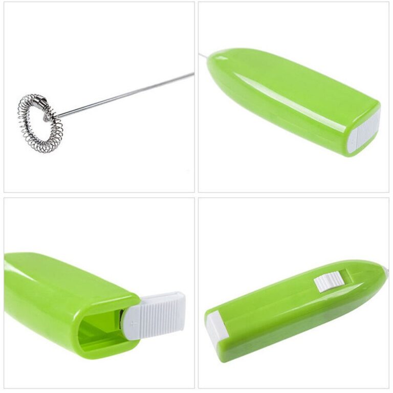Mini batedor de ovos elétrico portátil cozinha doméstica inoxidável bolha café misturador bebida batedor leite bater o creme mexendo - Image 11
