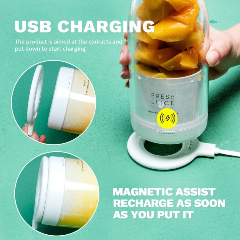Máquina espremedor elétrico mini portátil liquidificador misturador smoothie copo suco fresco liquidificador fabricante de leite de soja vegetal laranja espremedor - Image 2