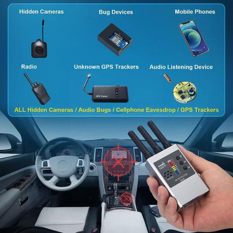 Mais novo anti portátil pinhole lente escondida detectar gadget para rastreador gps localizador de câmera escondida espionagem devi c0v6 - Image 8