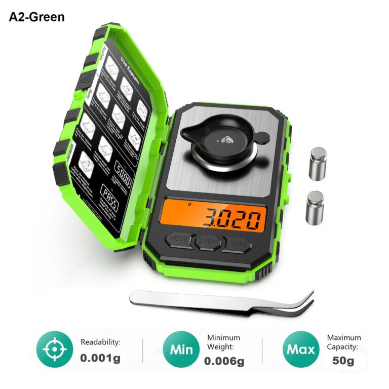 0.001g Balança Digital Eletrônica Portátil Mini Balança de Precisão Profissional Balança de Bolso Miligrama 50g Pesos de Calibração - Image 5