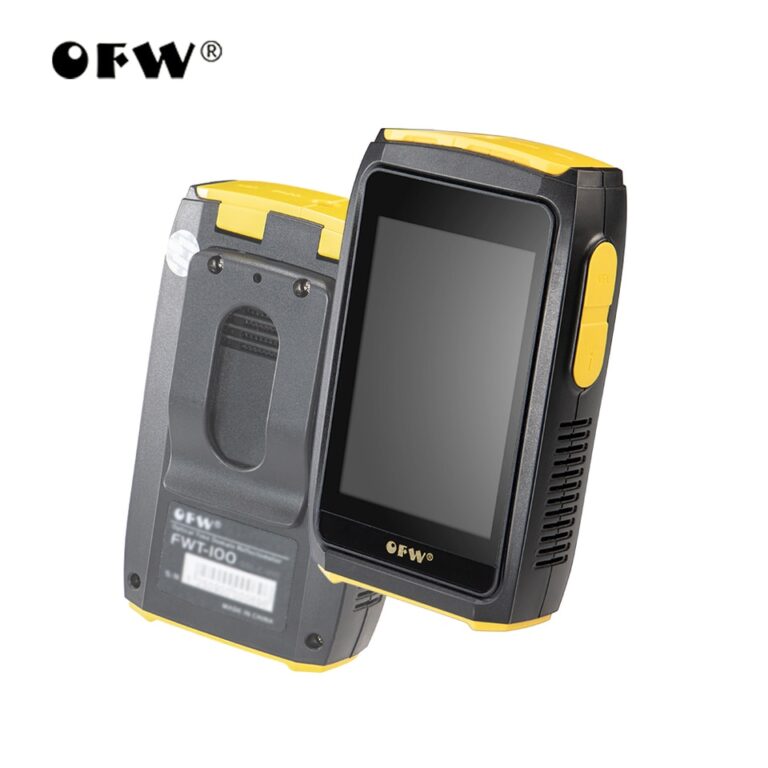 Ofw mini otdr refletor óptico otdr fibra ativa testador ao vivo 1550nm 20db refletômetro óptico tela de toque opm vfl iola - Image 7