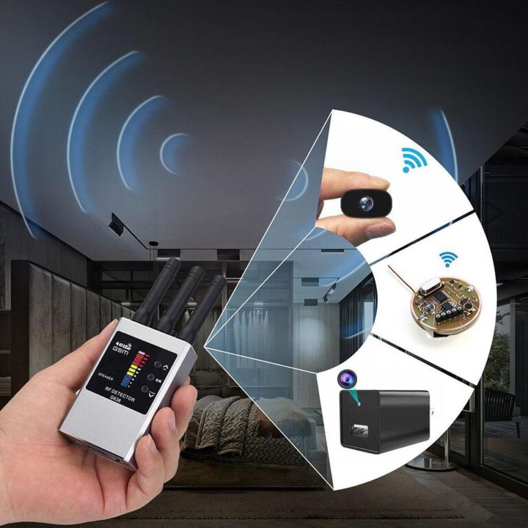 Mais novo anti portátil pinhole lente escondida detectar gadget para rastreador gps localizador de câmera escondida espionagem devi c0v6 - Image 5