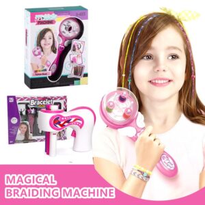 Máquina elétrica automática de trança de cabelo para meninas, ferramenta de penteado diy, máquina de tricô torcido, decoração de cabelo para crianças, brinquedos para meninas, presente