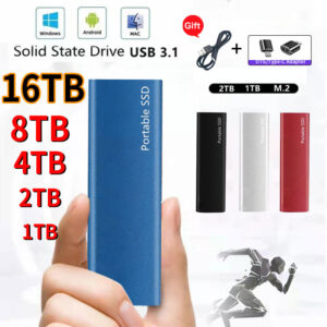 1tb portátil de alta velocidade móvel unidade de estado sólido 500gb ssd discos rígidos móveis armazenamento externo decide para portátil mac 2023 novo
