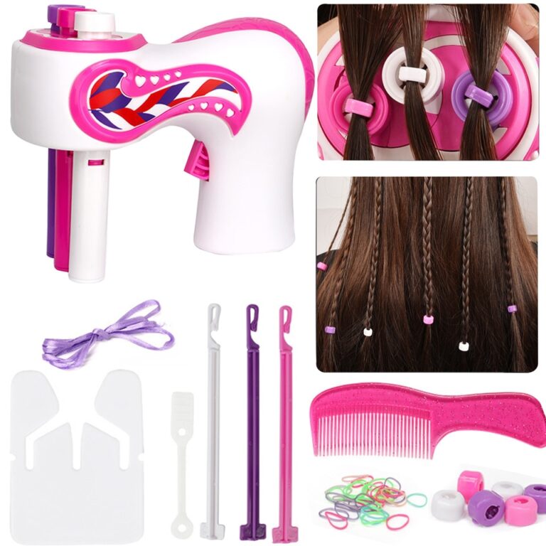 Máquina automática de tricô para cabelo, trança, ferramentas para cabelo, tricô, rolo de tricô, natal torcido