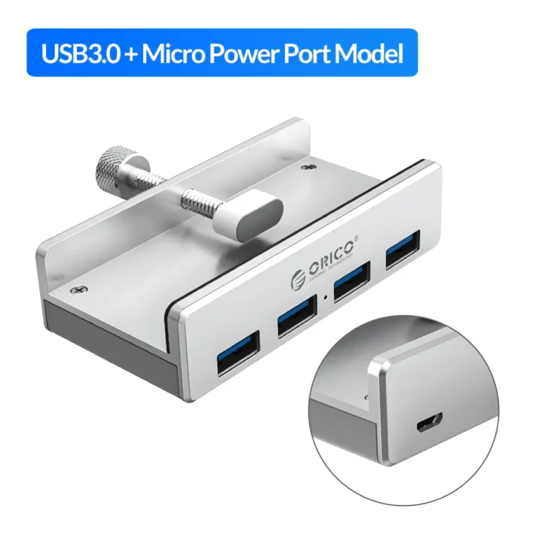 ORICO MH4PU 4 USB 3.0 HUB com fonte de alimentação Expansão super alta velocidade 5GBPS transmissão de dados adequada para acessórios de laptop - Image 11