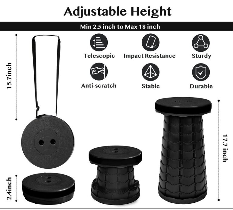 Dobrável Retrátil Portátil Leve Cadeira de Praia Cadeira de Acampamento Ao Ar Livre Pesca Stool Viagem Folding Stools Picnic Sea - Image 4