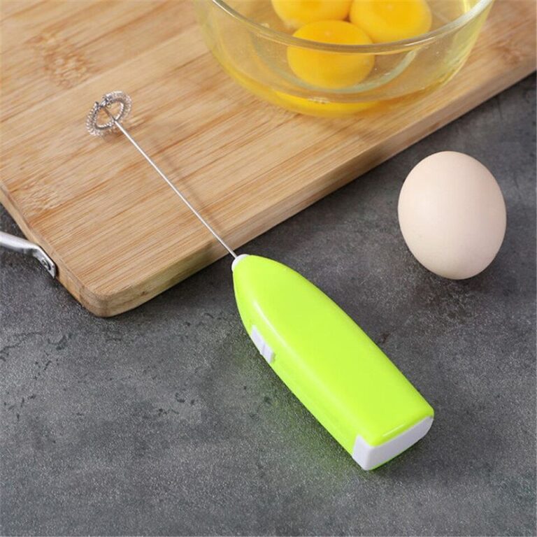 Mini batedor de ovos elétrico portátil cozinha doméstica inoxidável bolha café misturador bebida batedor leite bater o creme mexendo - Image 10