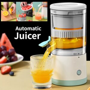 Espremedor elétrico portátil sem fio usb recarregável mini liquidificador portátil multifuncional casa máquina espremedor automático copo