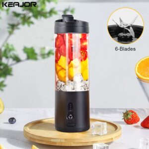 Mini liquidificador portátil elétrico espremedor de frutas smoothie laranja suco fresco liquidificador multifuncional recarregável portátil garrafa misturador