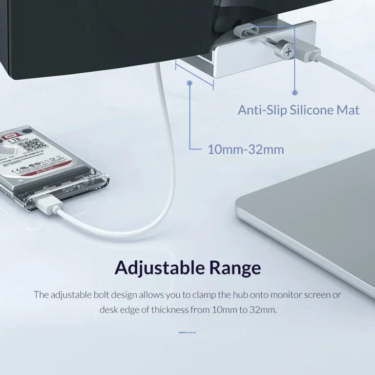 ORICO MH4PU 4 USB 3.0 HUB com fonte de alimentação Expansão super alta velocidade 5GBPS transmissão de dados adequada para acessórios de laptop - Image 5