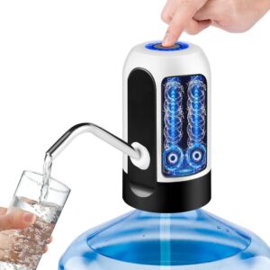 Bomba de garrafa de água de carregamento usb dispensador de água elétrico automático bomba de água interruptor automático dispensador de beber