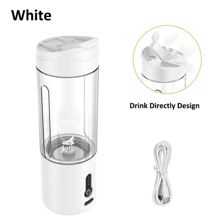 Mini liquidificador portátil elétrico espremedor de frutas smoothie laranja suco fresco liquidificador multifuncional recarregável portátil garrafa misturador - Image 2