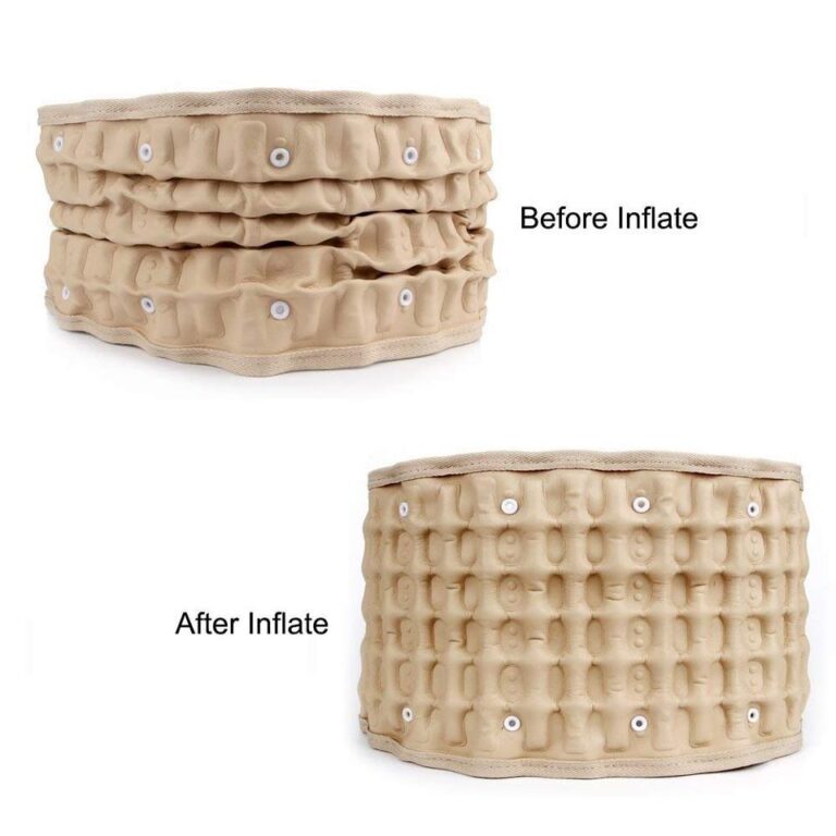 Suporte lombar descompressão cintura tração de ar cinta espinhal volta alívio cinto backach dispositivo liberação dor massageador unisex - Image 7